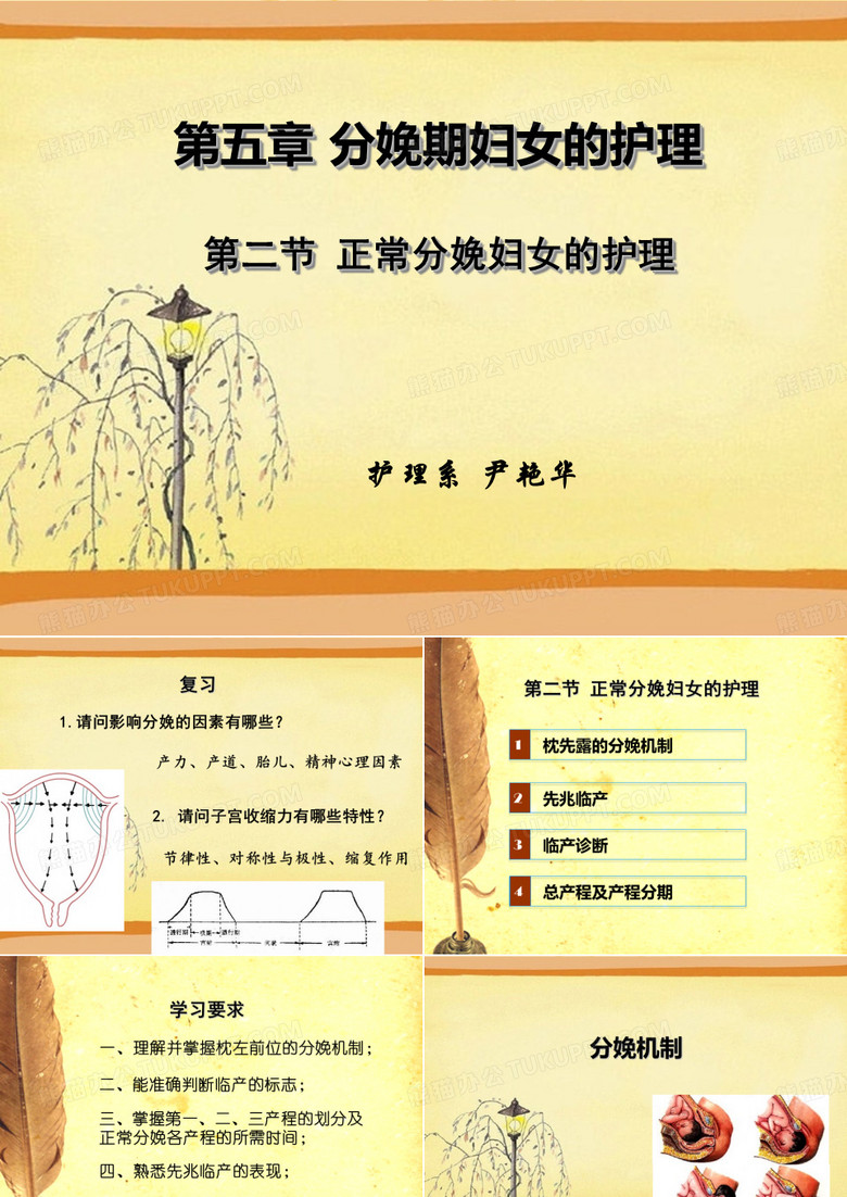 正常分娩分娩机制