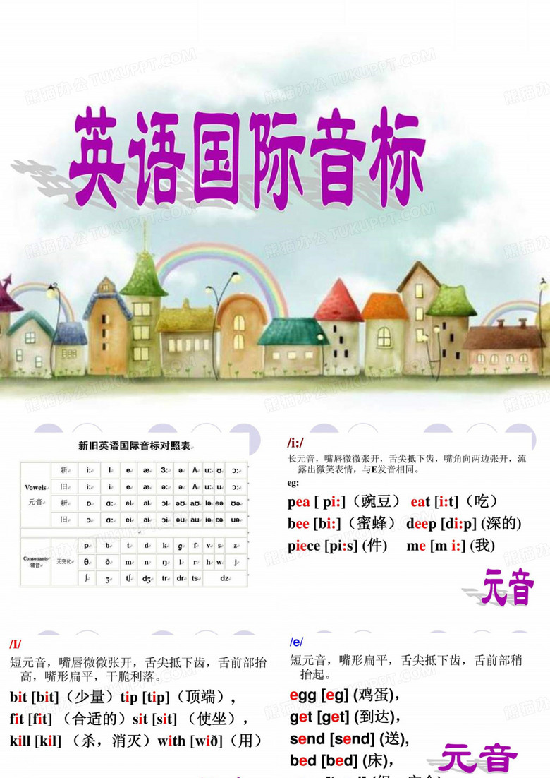 英语国际音标教学