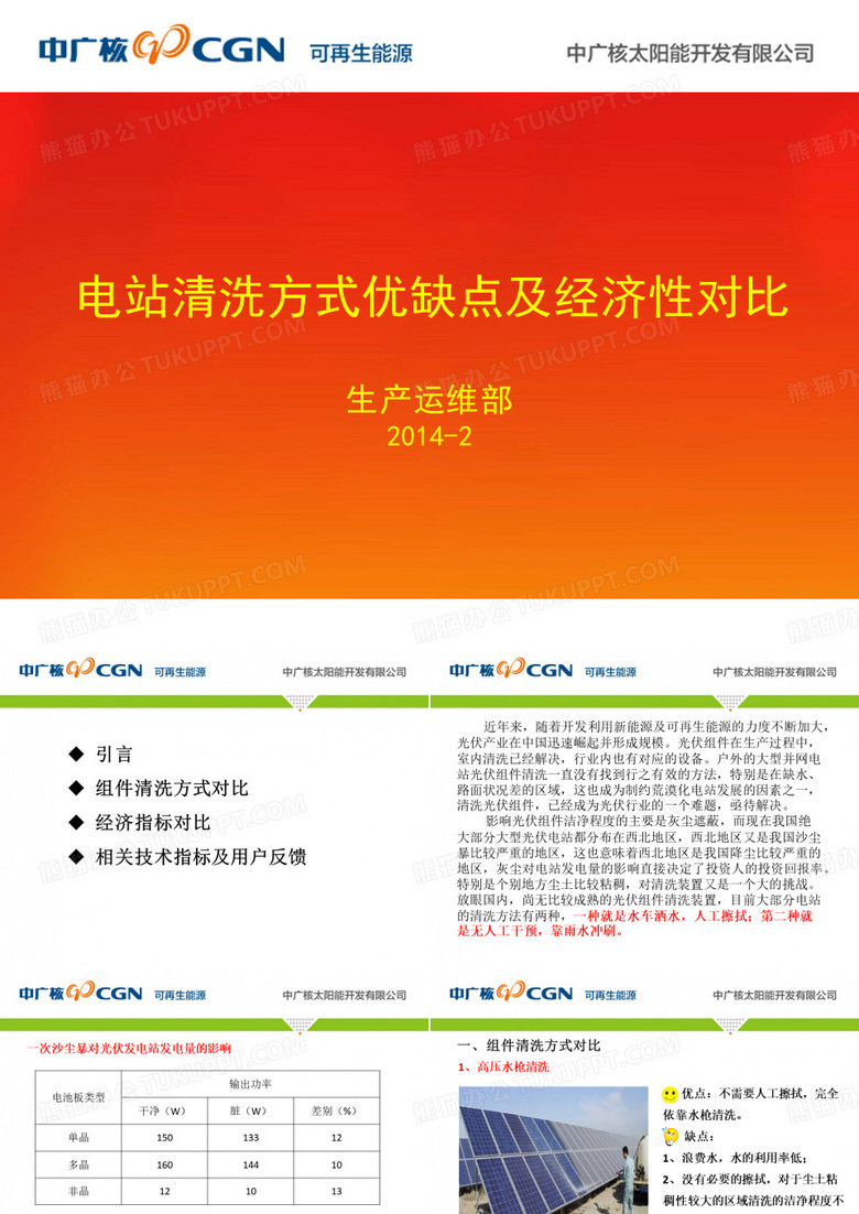 电站清洗方式优缺点及经济性对比