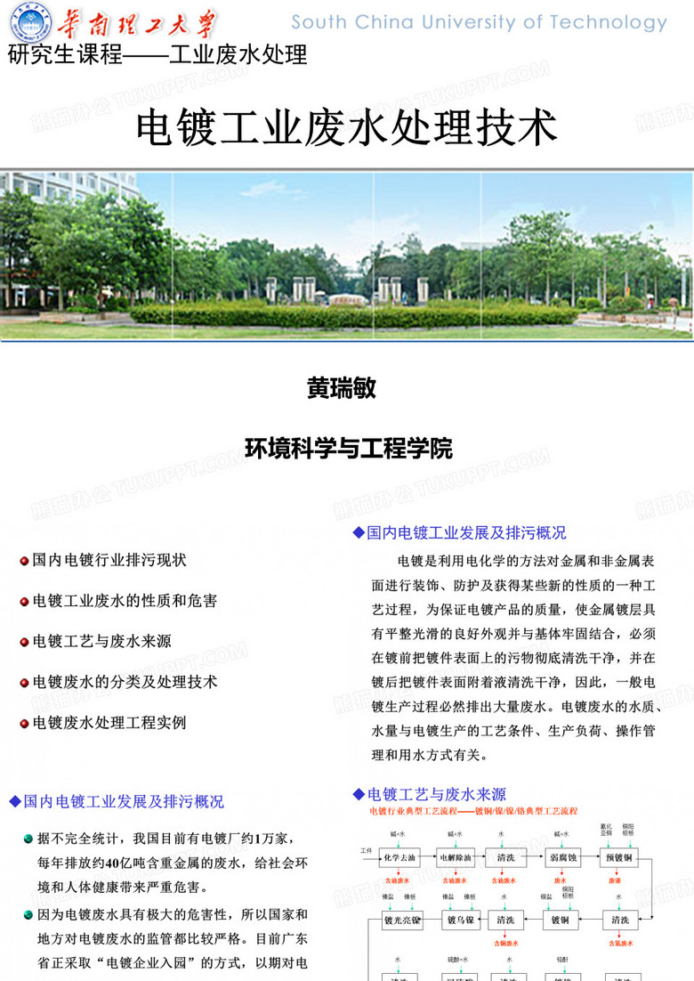 电镀废水处理