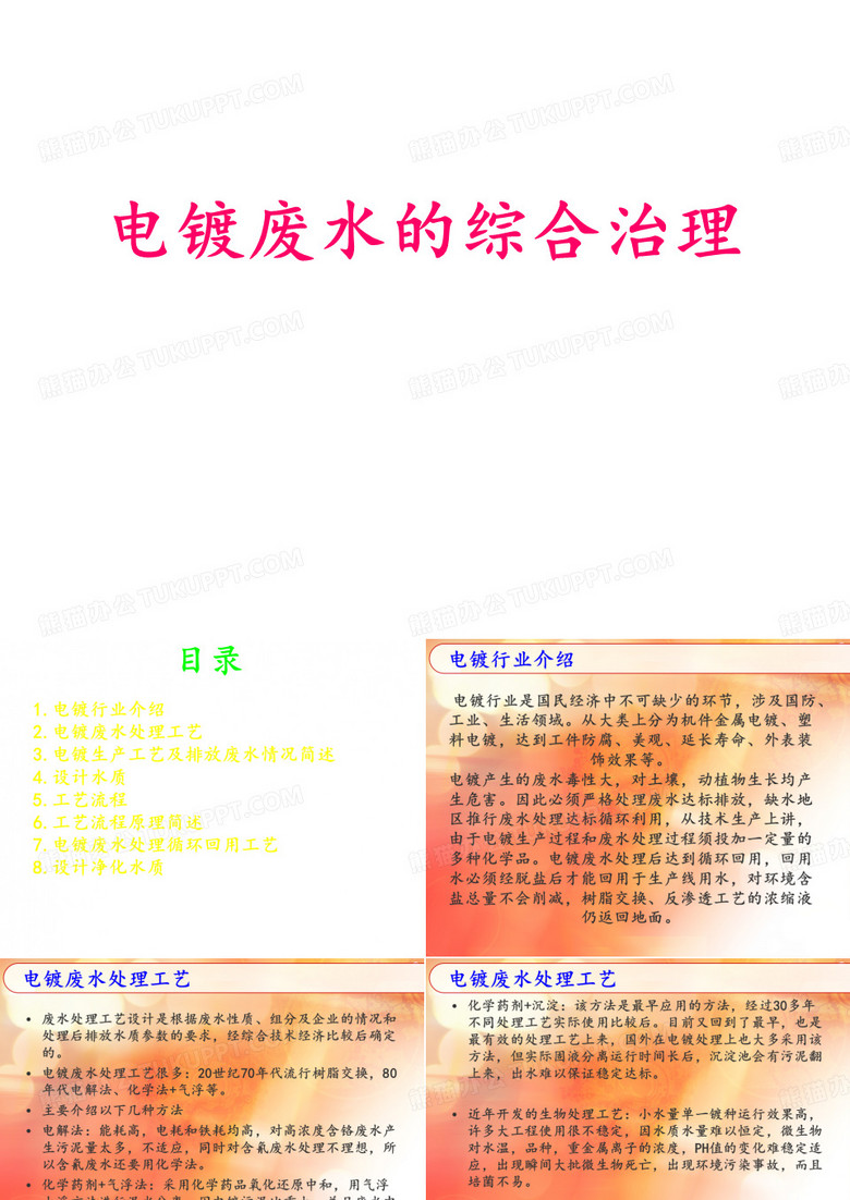 电镀废水处理