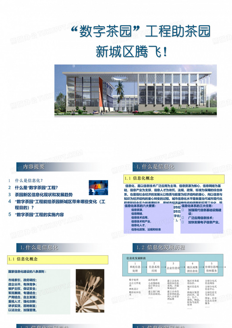 “数字茶园”工程助茶园新城区腾飞.ppt