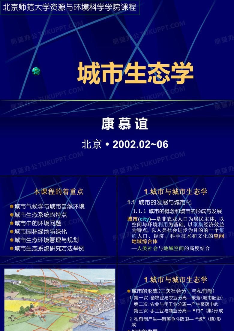城市与城市生态学