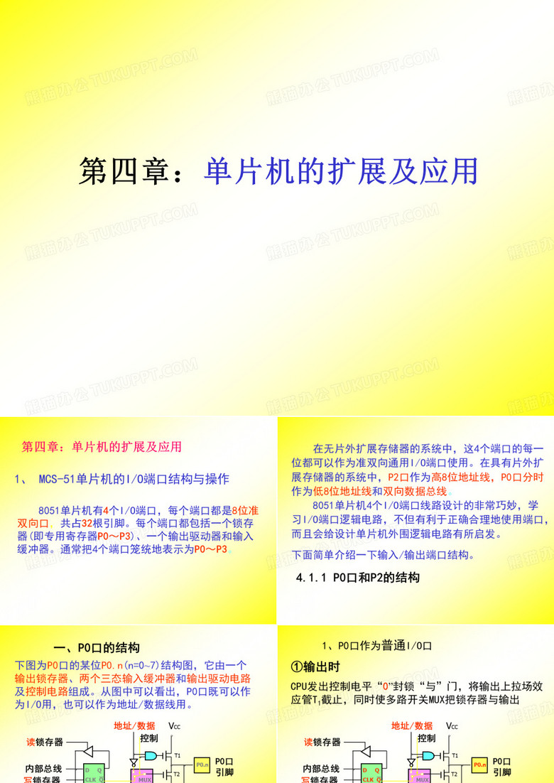 单片机原理及应用_扩展及应用