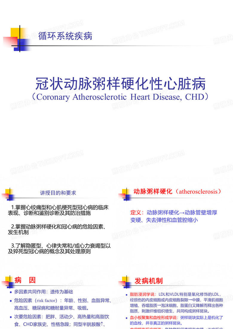 冠状动脉粥样硬化性心脏病
