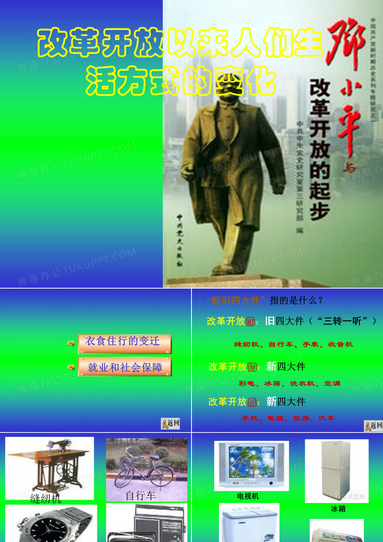 改革开放以来社会的变化