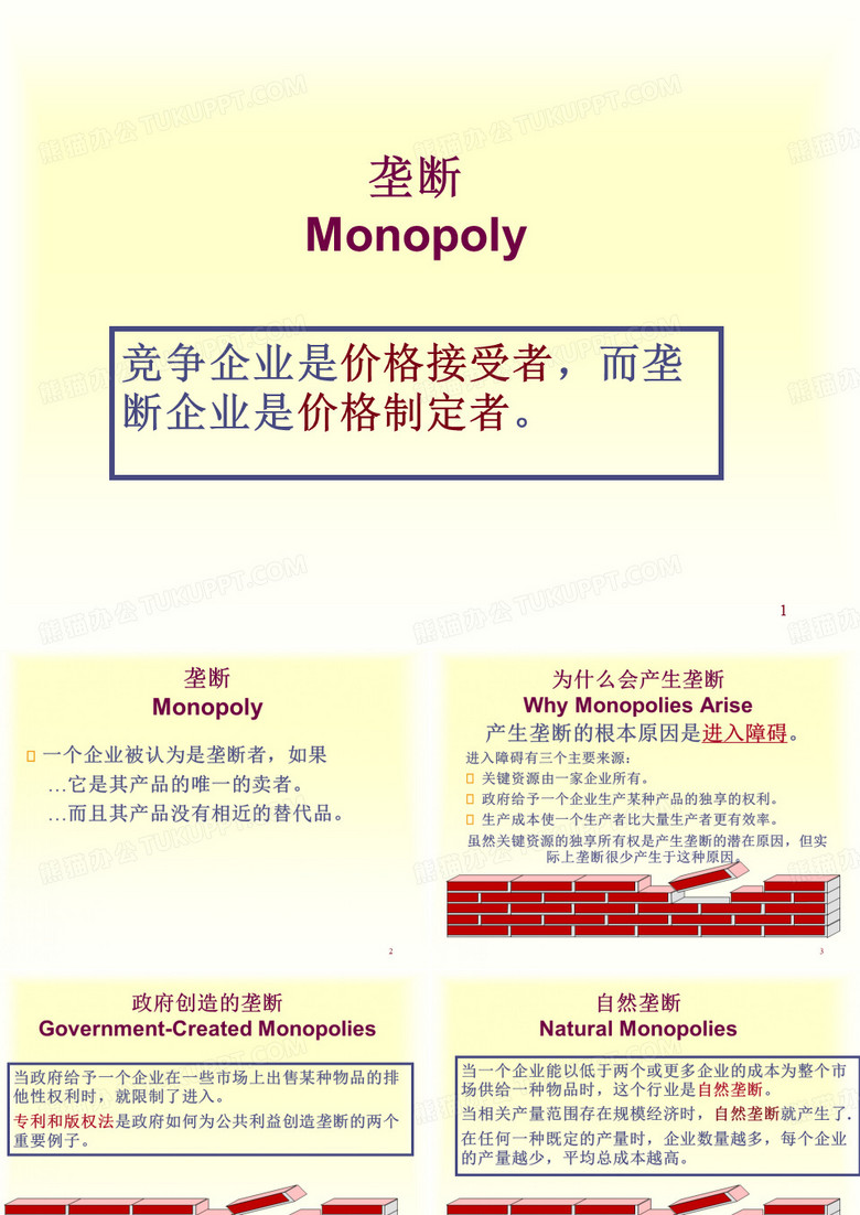 垄断与垄断竞争分析