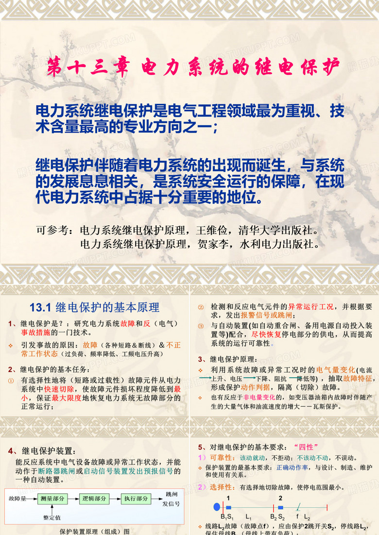 电力系统的继电保护