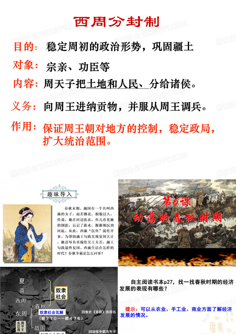动荡的春秋时期