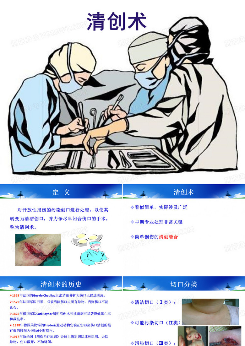 外科清创术