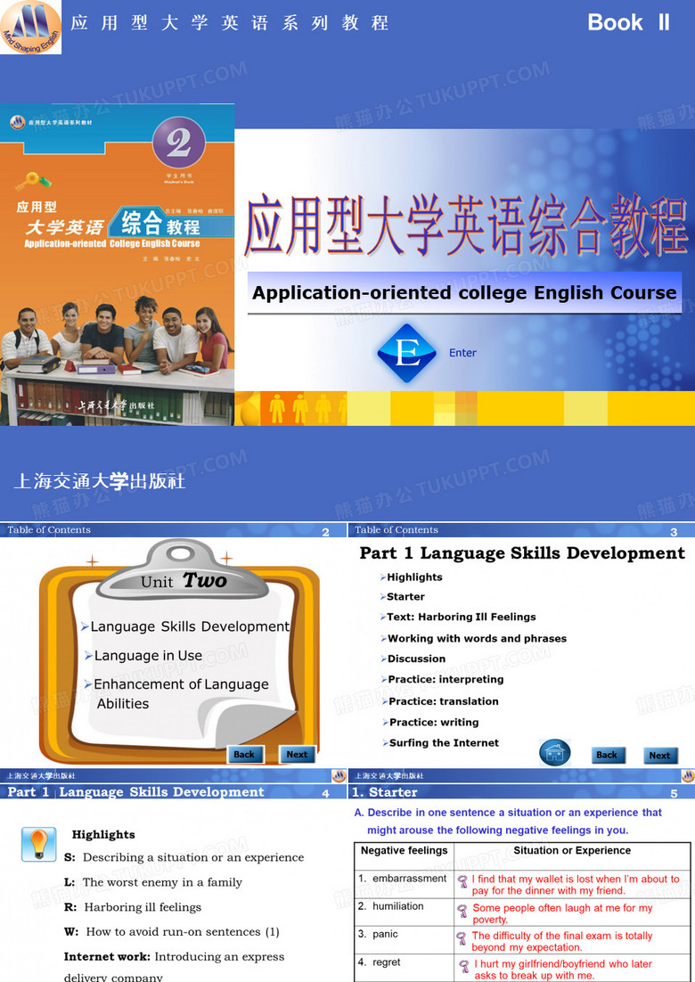 应用型大学英语综合教程2(Unit2)