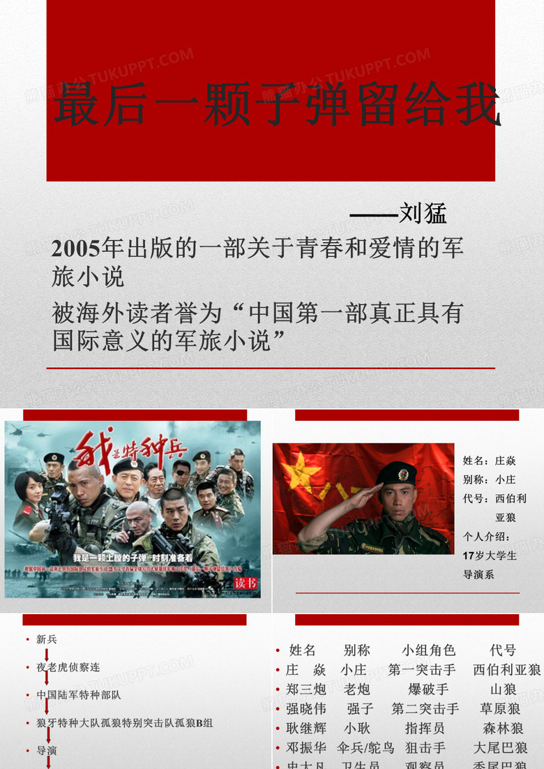 最后一颗子弹留给我