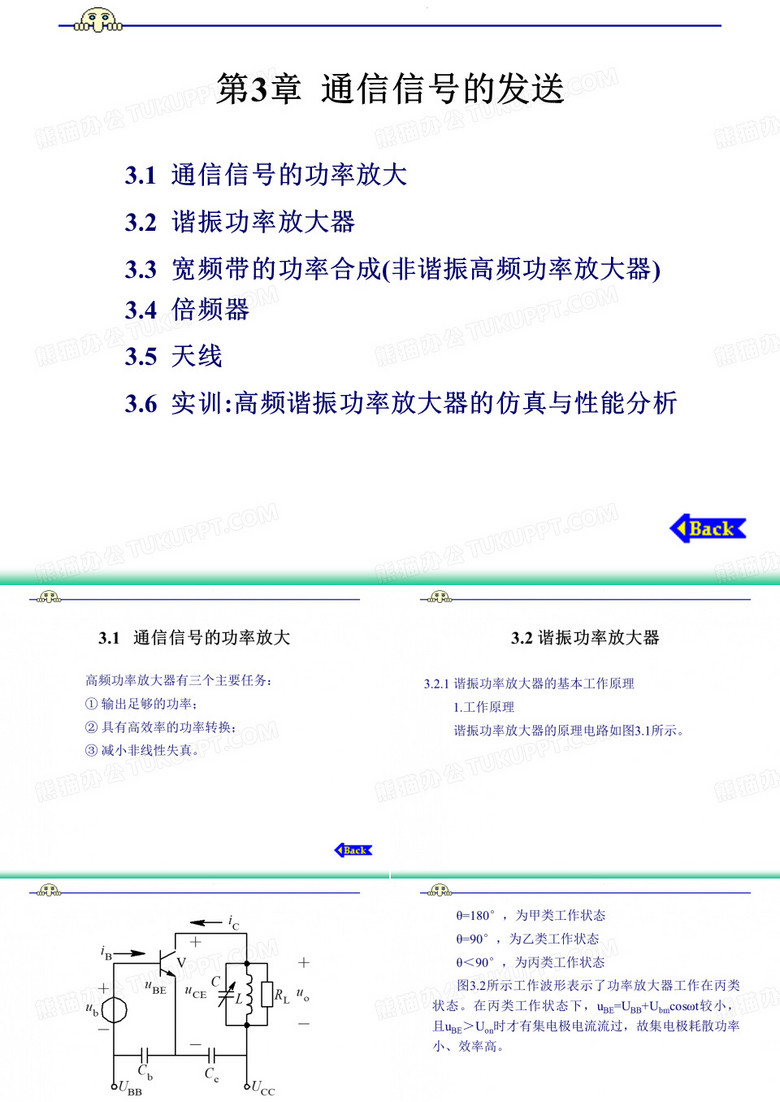 通信信号的发送