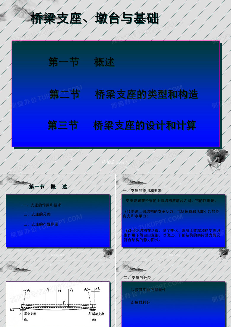 桥梁施工技术