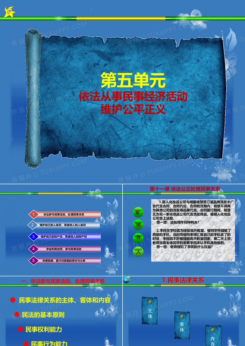 依法从事民事经济活动维护公平正义职业道德与法律课件