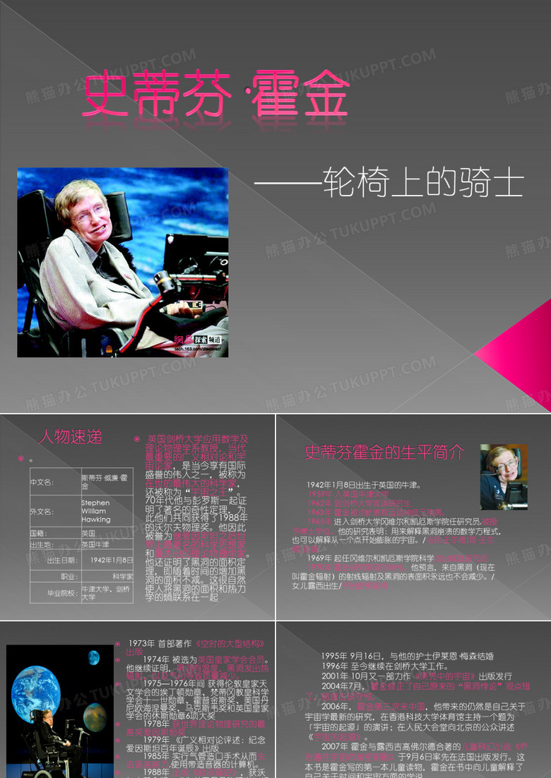 轮椅上的霍金