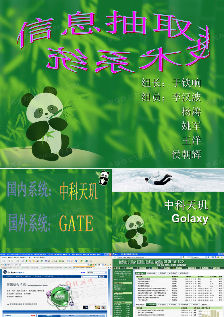 信息抽取技术。