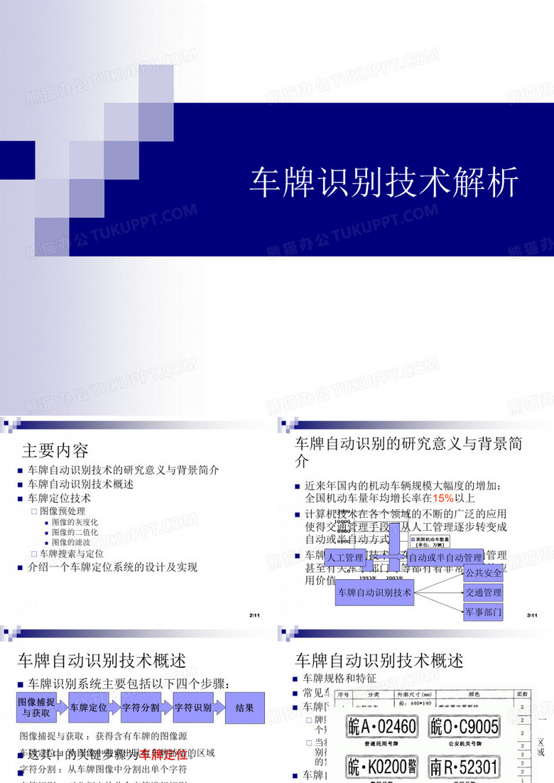 车牌识别技术