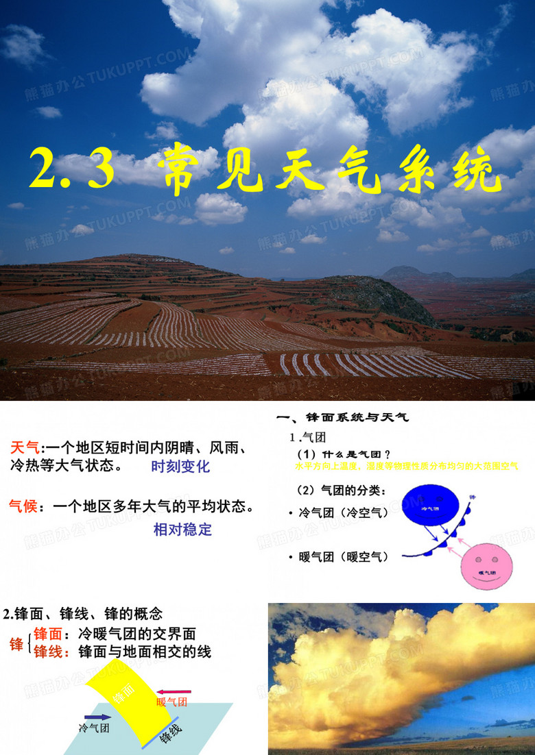 常见天气系统