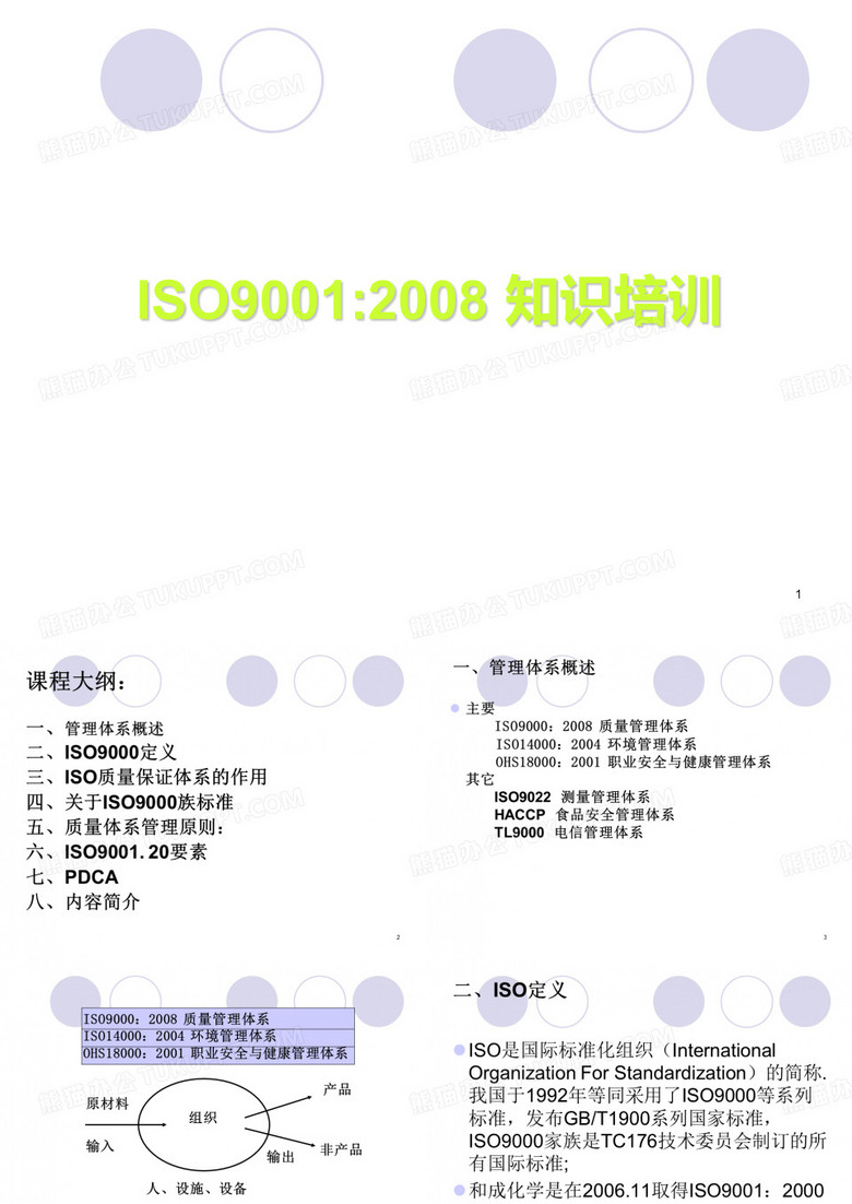 ISO9001知识培训
