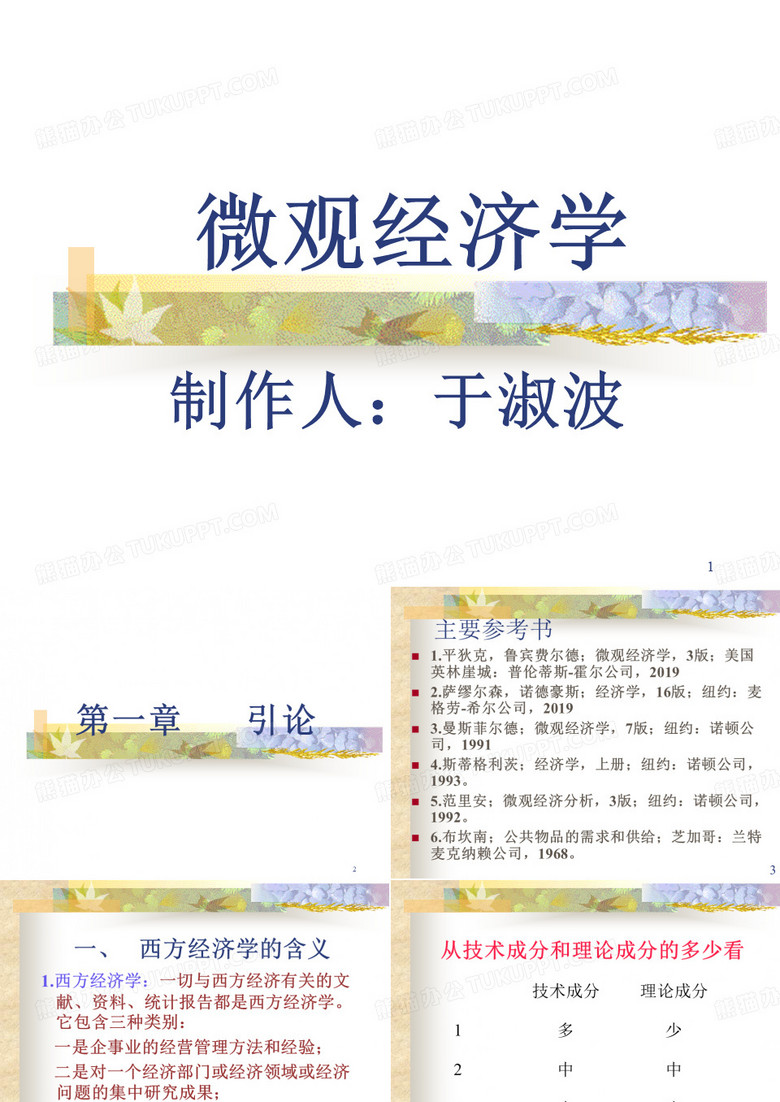 微观经济学课件