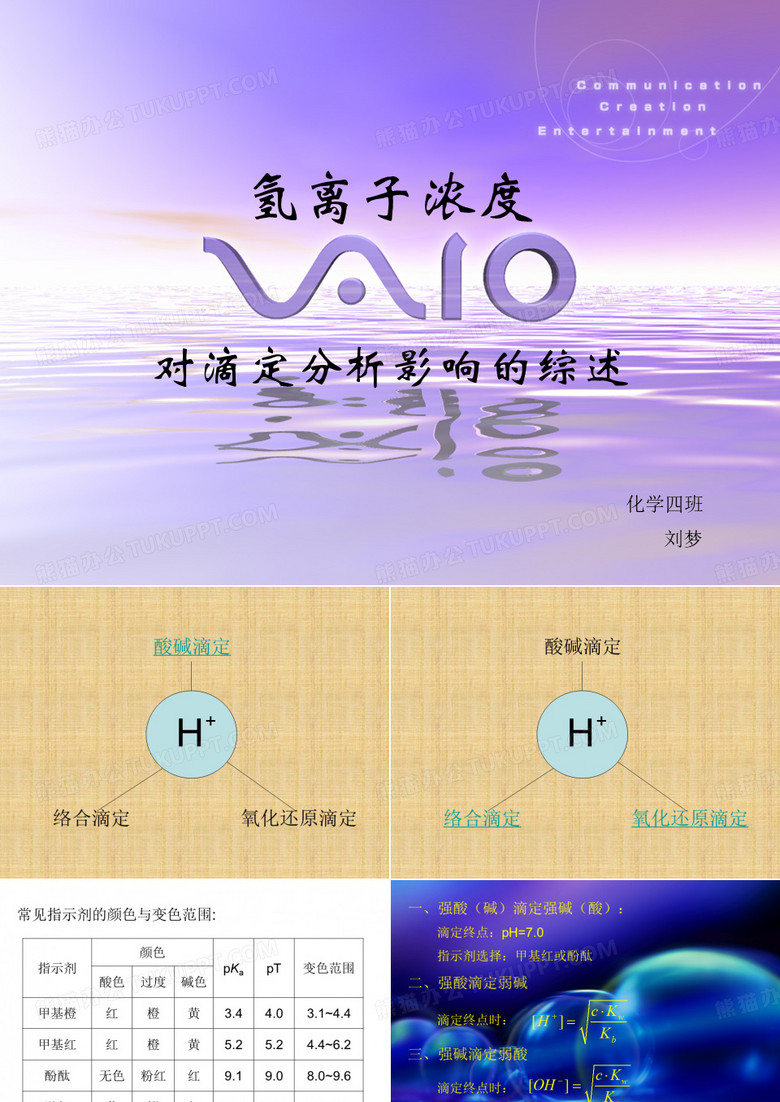 氢离子浓度.