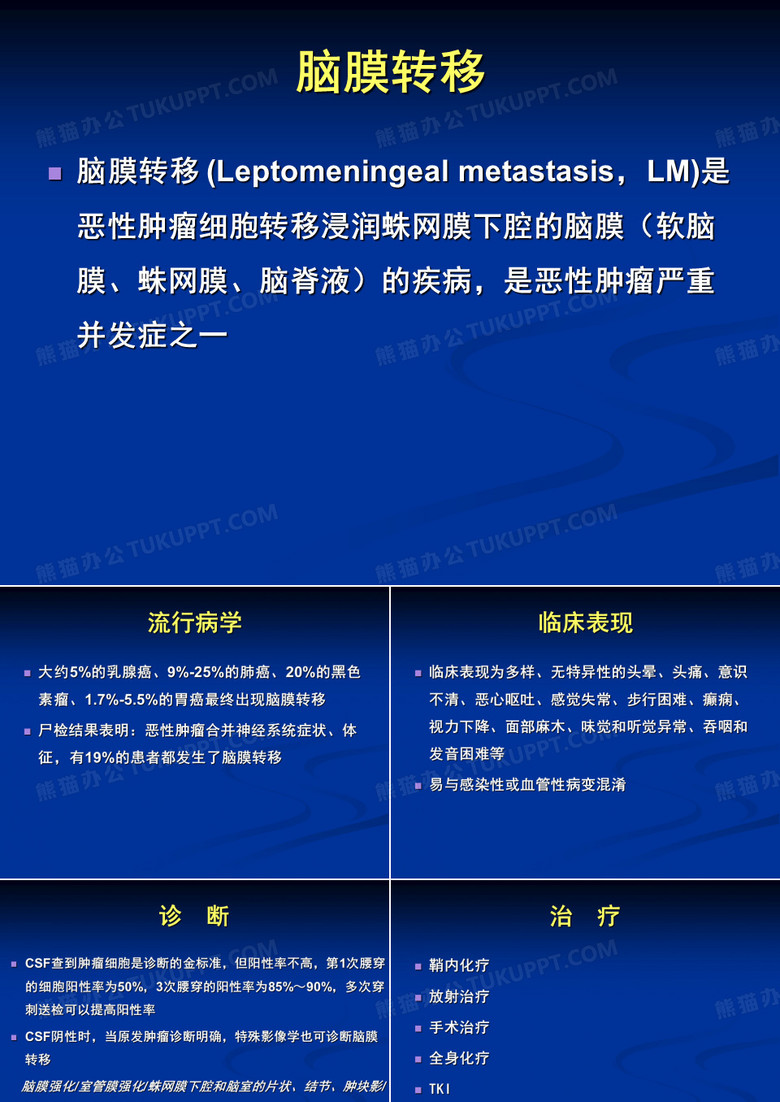 脑膜转移