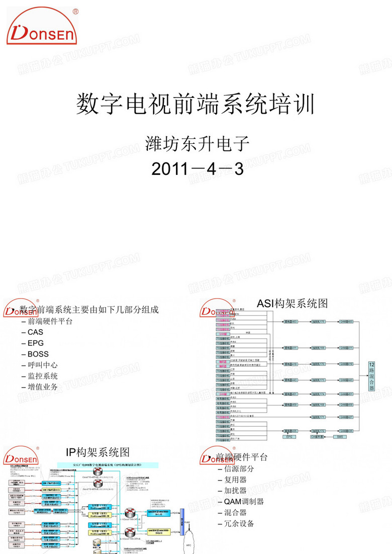 数字电视前端系统培训