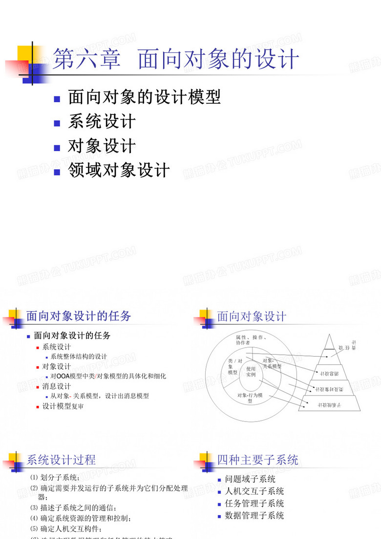 面向对象的设计