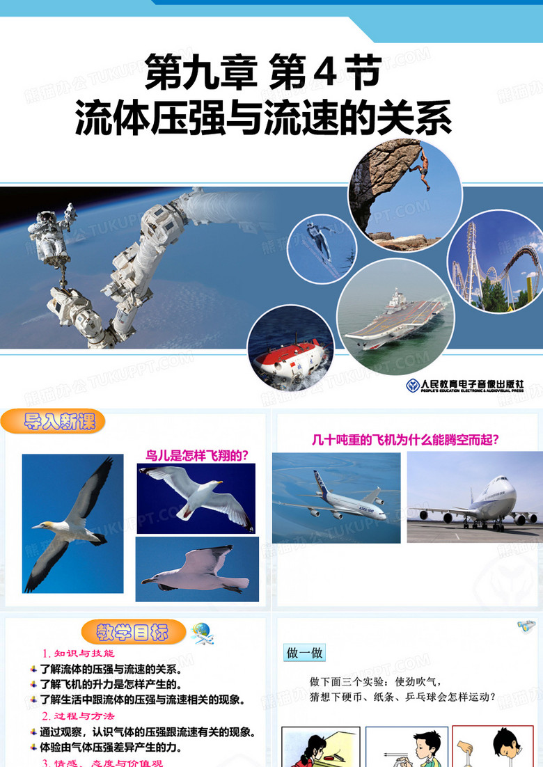 流体压强与流速的关系