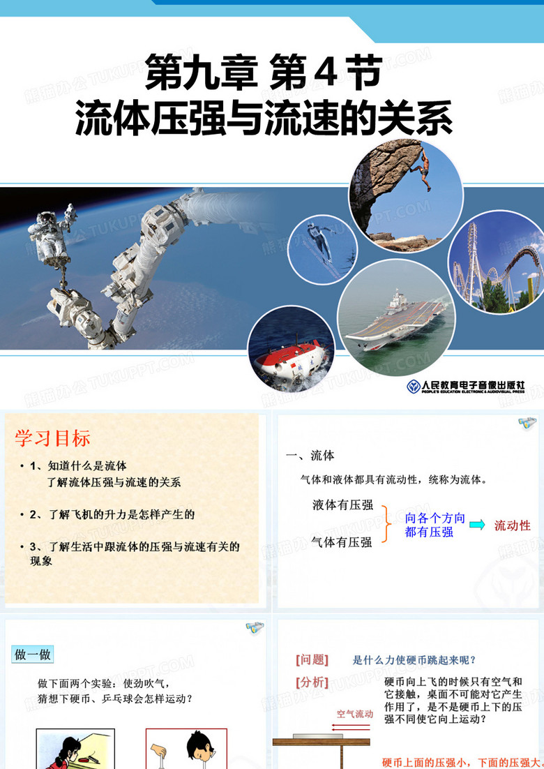 流体压强与流速的关系