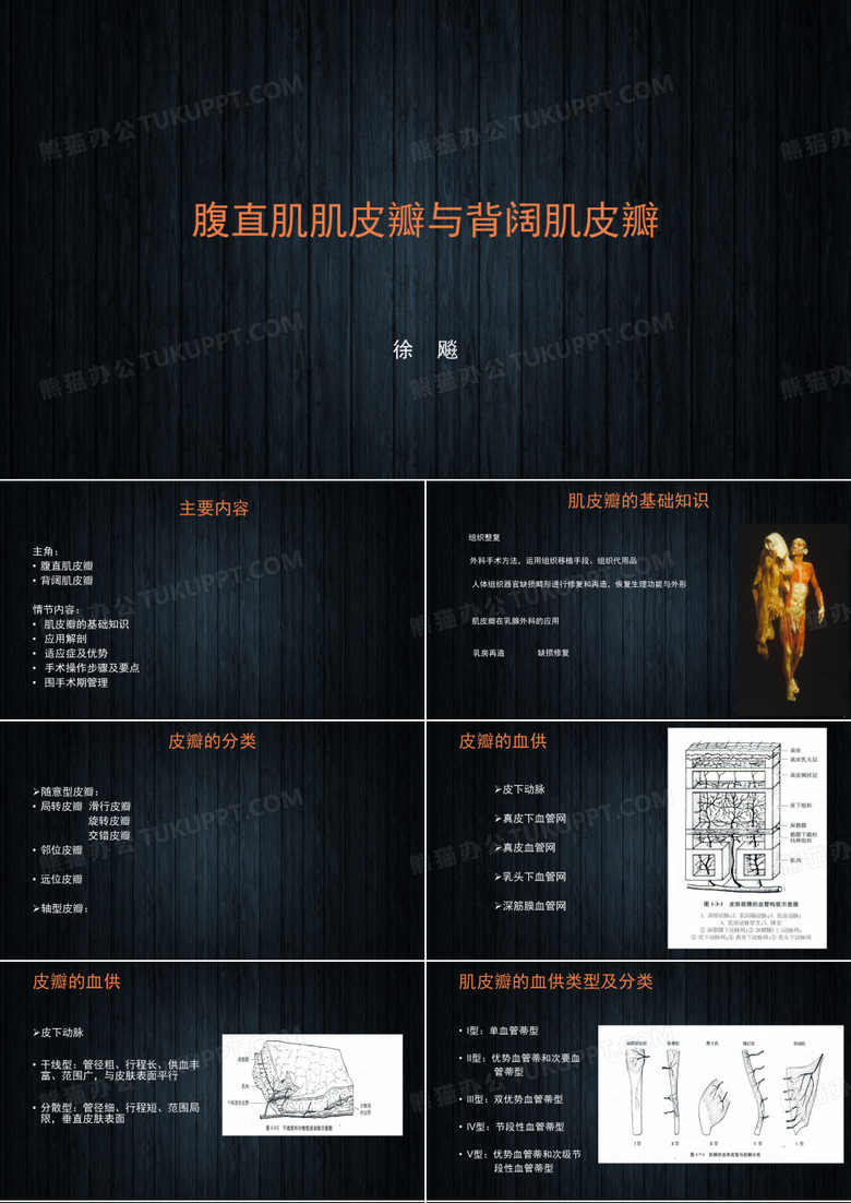 腹直肌肌皮瓣与背阔肌皮瓣