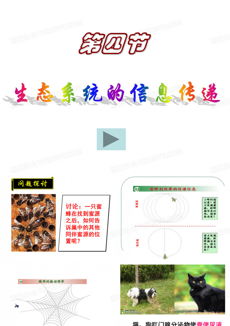 生态系统信息传递