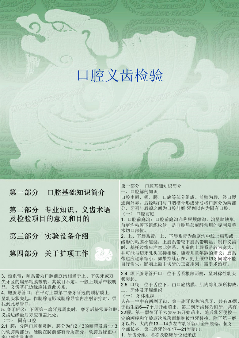 义齿检验