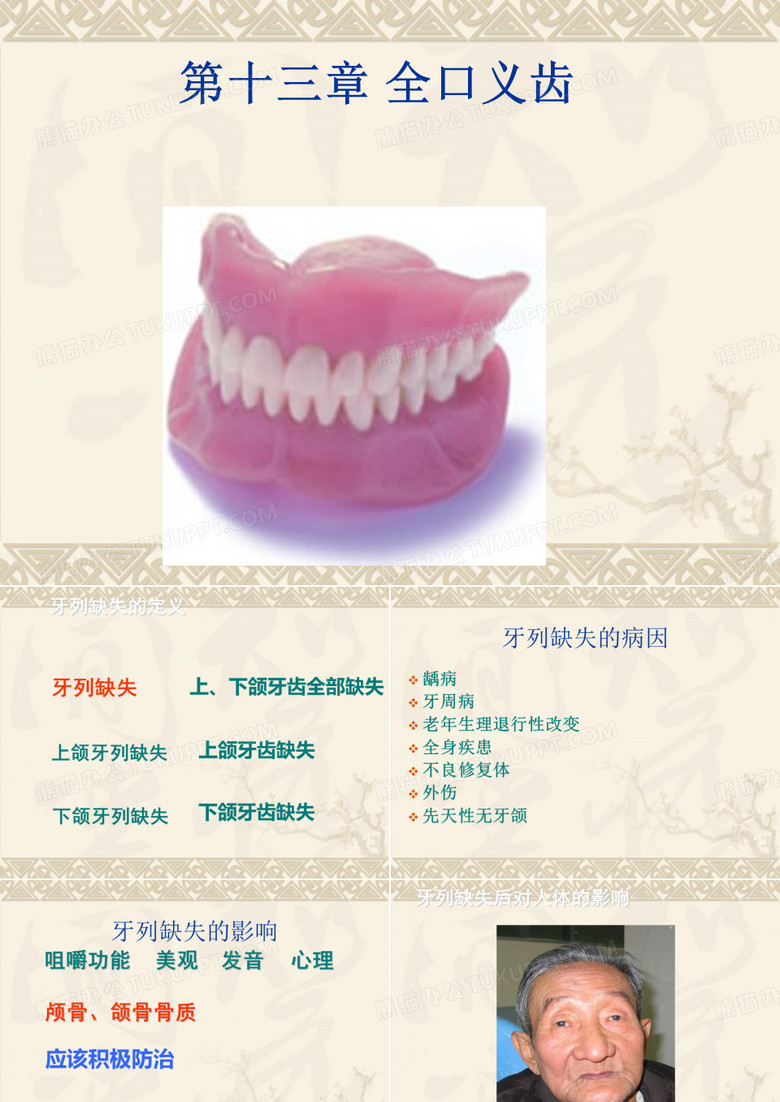 全口义齿