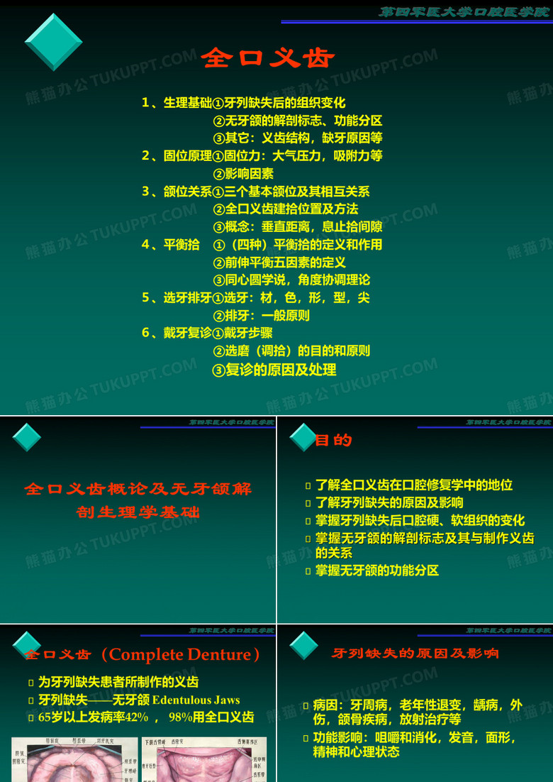 全口义齿