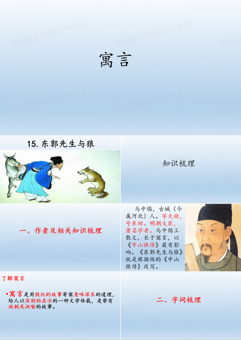 东郭先生与狼