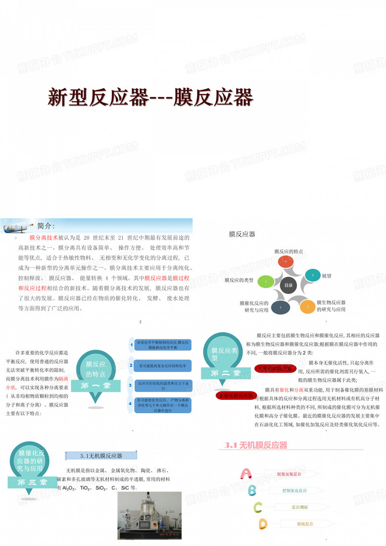 新型反应器---膜反应器