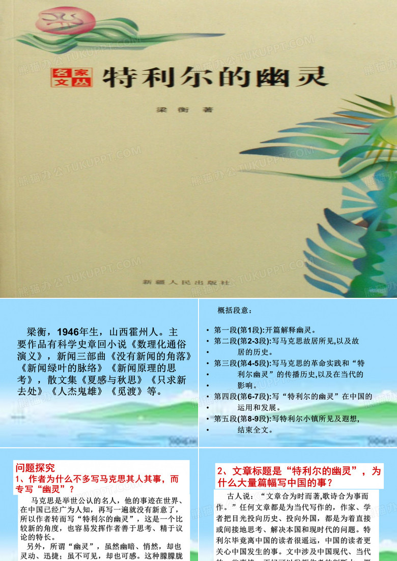 特利尔的幽灵ppt详解 