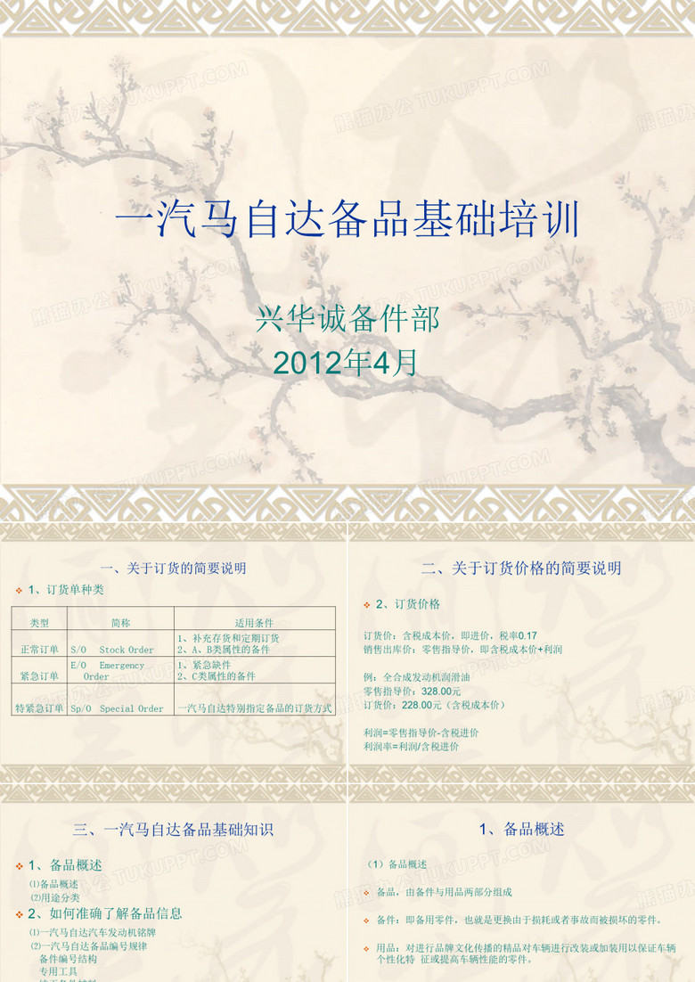 备件基础知识分析