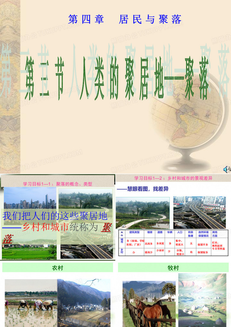 聚落  课件