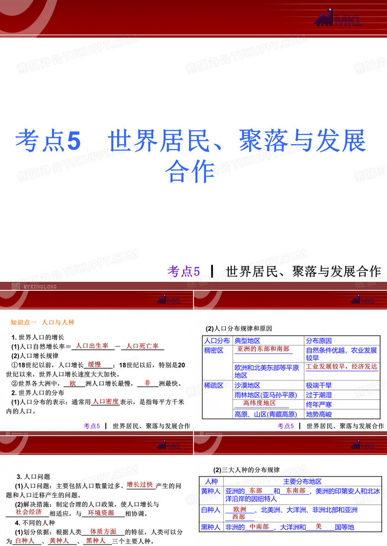 居民与聚落