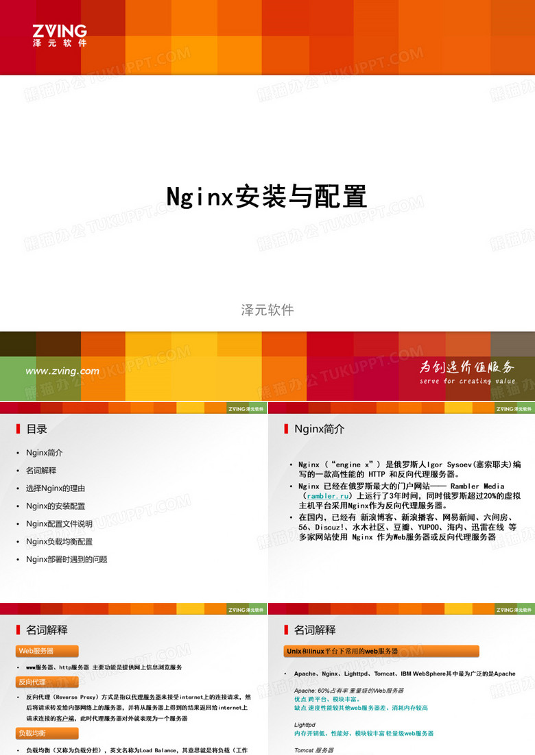 nginx安装、配置、负载均衡