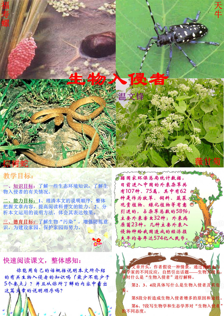 生物入侵者