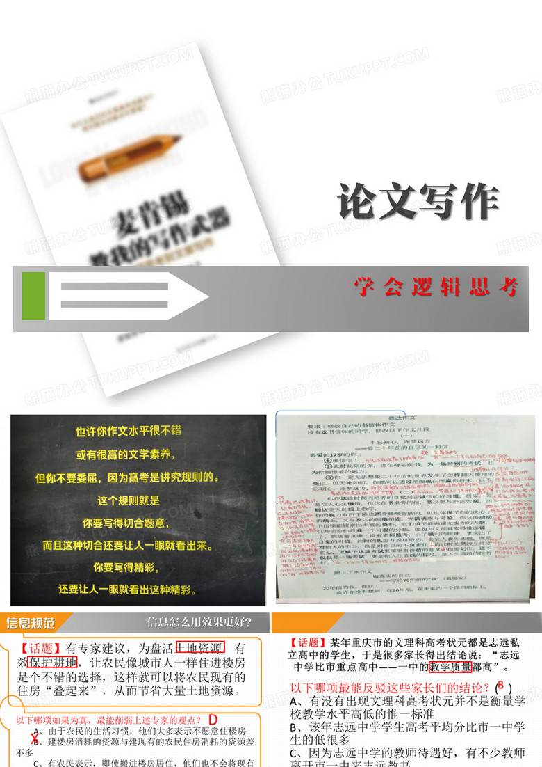 驳论文