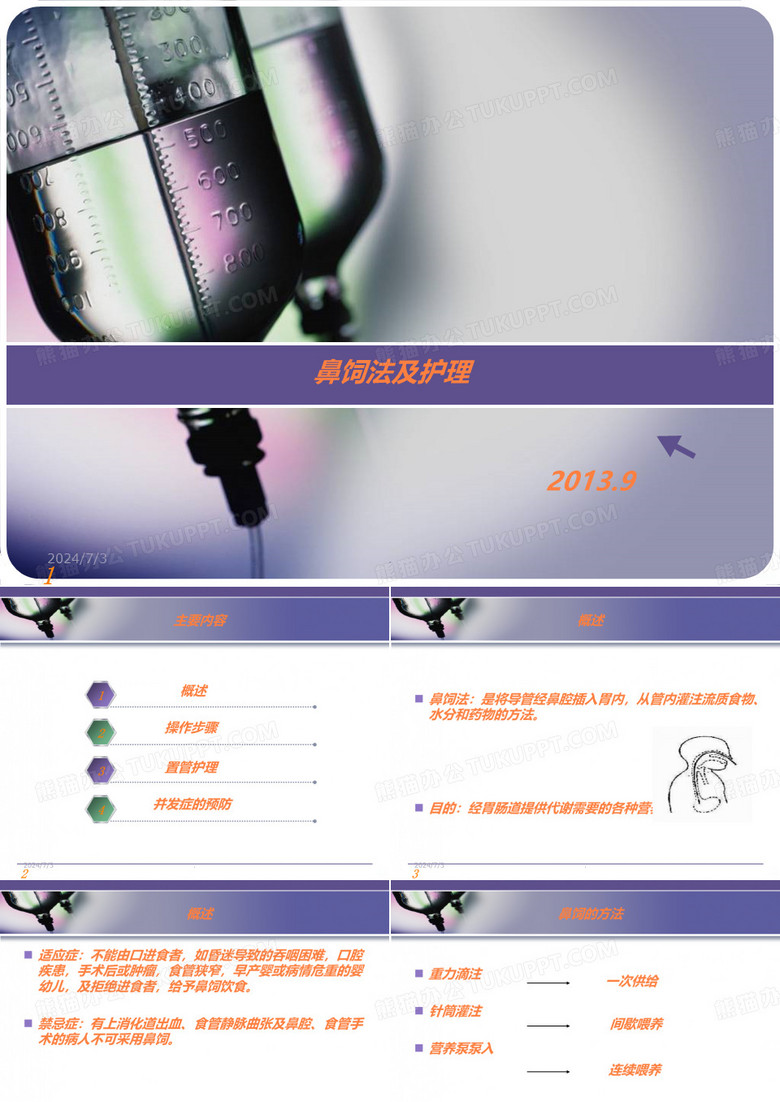 鼻饲患者护理PPT课件