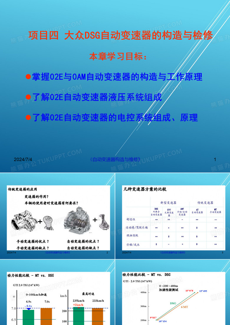 自动变速器4 双离合自动变速器