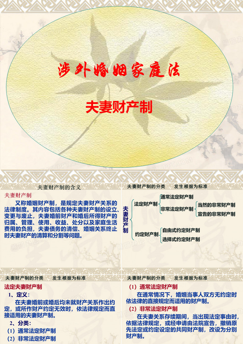 夫妻财产