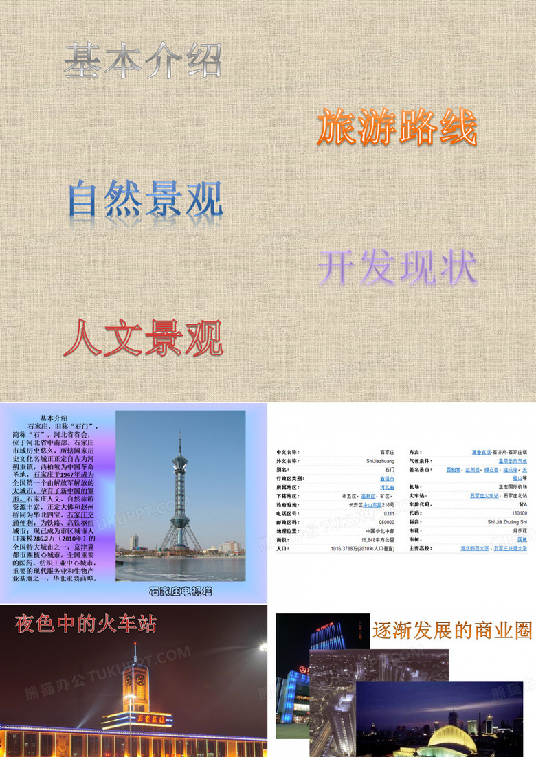 石家庄简介