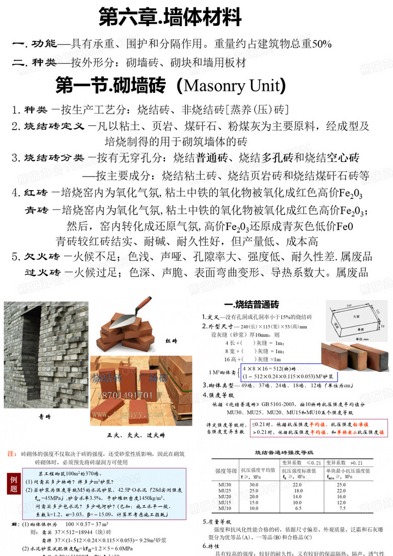 墙体材料